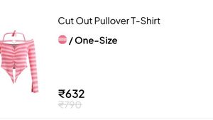 Cut Out Pullover T-shirt