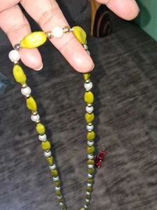 Vintage Beaded Necklace &amp; Earring Set