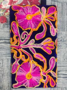 Multicolored Cloth Clutch / Purse