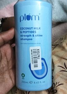 Plum Coconut Milk &amp; Peptide Shampoo