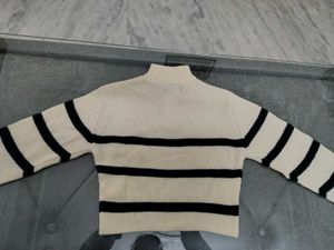 Striped Knit Sweater