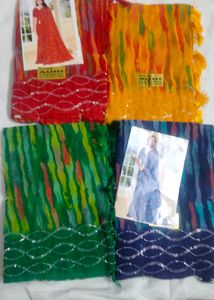 Swarovski Border Sarees