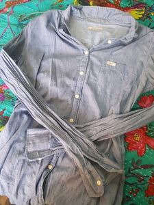 Denim Blue Formal Shirt