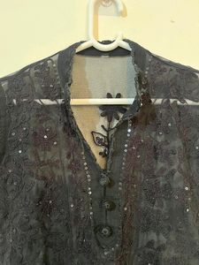 Chikankari Georgette kurti