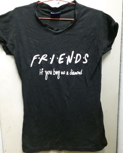 Black Tshit 100% Cotton