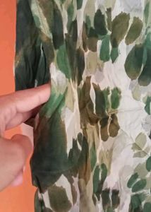 Green Floral Dress