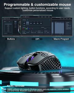 SOLAKAKA SM600 Wireless Gaming Mouse