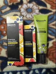 pack of 3, face wash, serum, moisturizer