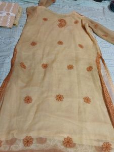 Lucknowi Chikenkari Work Kurti