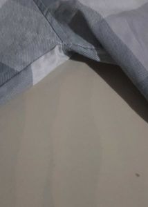 Gray &amp; White Checkered Button-Down Shirt