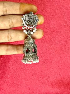 Beautiful Traditional Oxidized Jhumka Earrings🌸