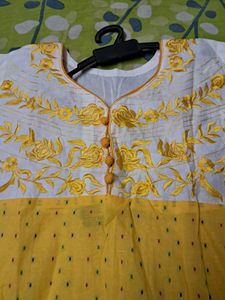 Beautiful Yellow Kurti