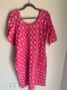 Beautiful Pink Suit With Dupatta Of xxl Size