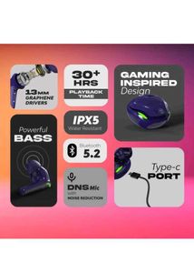 Gaming Earbuds At 40ms and Leds