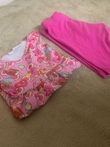 Girls Top And Pant(eten Brand)