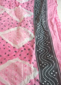 Pink Printed Kurta Set