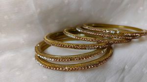 Golden Bangle Set of 6