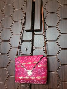 Bandhani Print Crossbody Bag