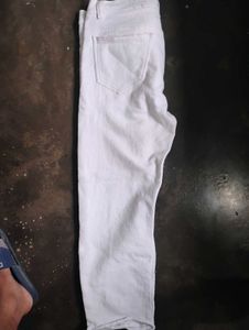 White Denim Jeans