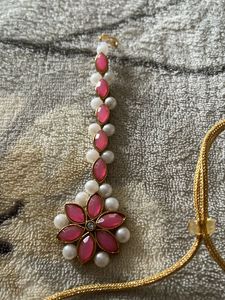 Pink Floral Jewelry Set