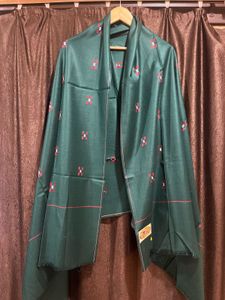 Winter Shawl Green