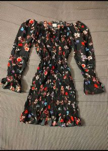 Floral Print Mini Dress