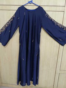 Navy Blue Abaya