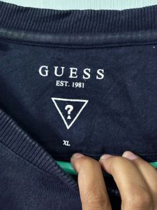 Guess Navy Blue Sweater
