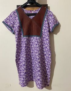 Floral Print Kurta