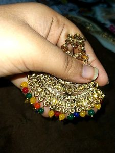 A New Long Multi Colour Earrings