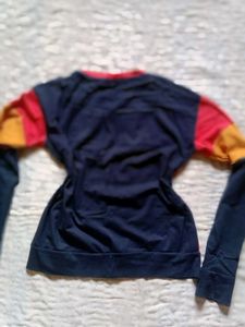 Colorblock Long Sleeve Top