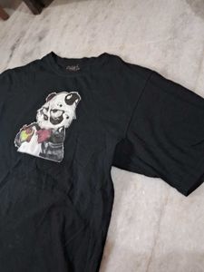 SALE : Oversized Panda Tshirt For Women