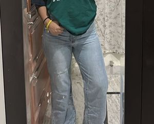 Wide Leg Jeans - Light Wash