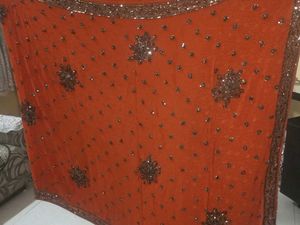 Brown Color Saree