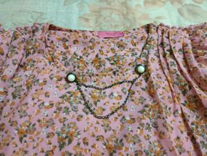 Floral Puff Sleeve Top 💗