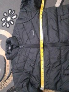 AEMA Black Puffer Jacket