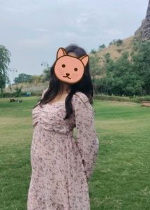 Pinterest Floral Print Dress