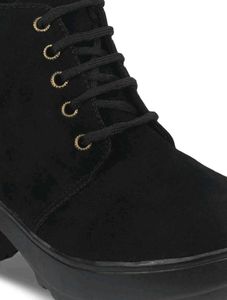 Black Heeled Ankle Boots for women (UK 8) size