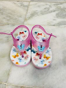 Babyoye Flip Flop With Butterfly Prints 🦋