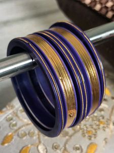 Blue &amp; Gold Bangles