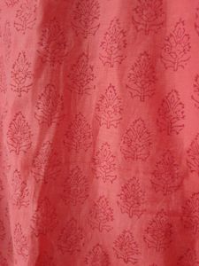 Coral Embroidered Kurti