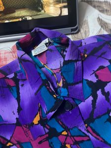 Abstract Oversize Shirt Unisex