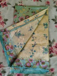 Floral Print Saree