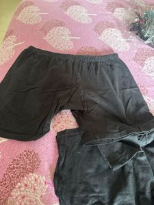 Black Leggings Shorts