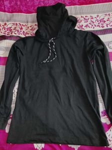 Black Long Sleeve Hoodie