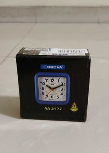 New Unused OREVA Table Clock