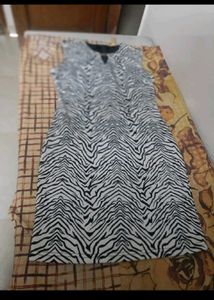 Zebra Print Dress