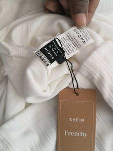 White Ribbed Tank Top