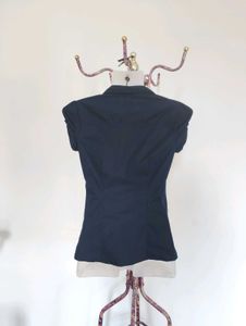 Navy Blue Button Down Shirt