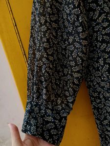 Women&#39;s Black Floral Dress